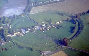 Avebury aerial view