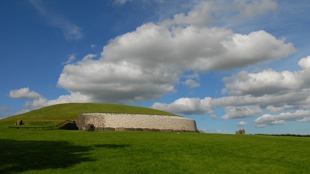 Exterior view of Newgrange passage tomb