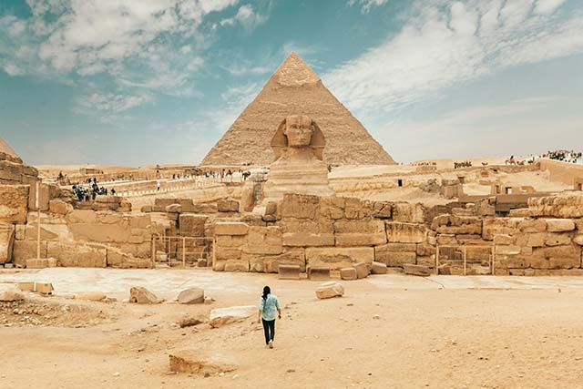 Egypt spiritual tour of Sphinx and Giza Pyramids